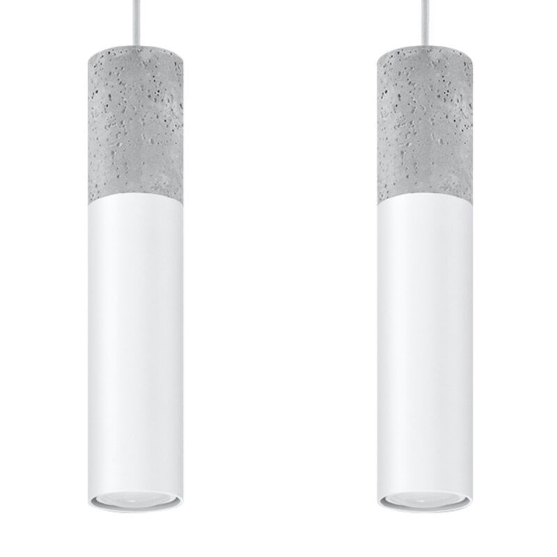 Borgio Pendant lamp 2 white
