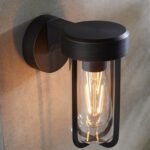 Navi Wall Lamp, Brushed Bronze, IP44, Glass, E27