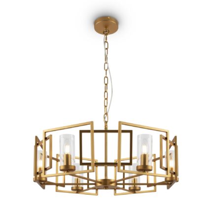 Bowi Gold Pendant luminaire , Metal Image 2