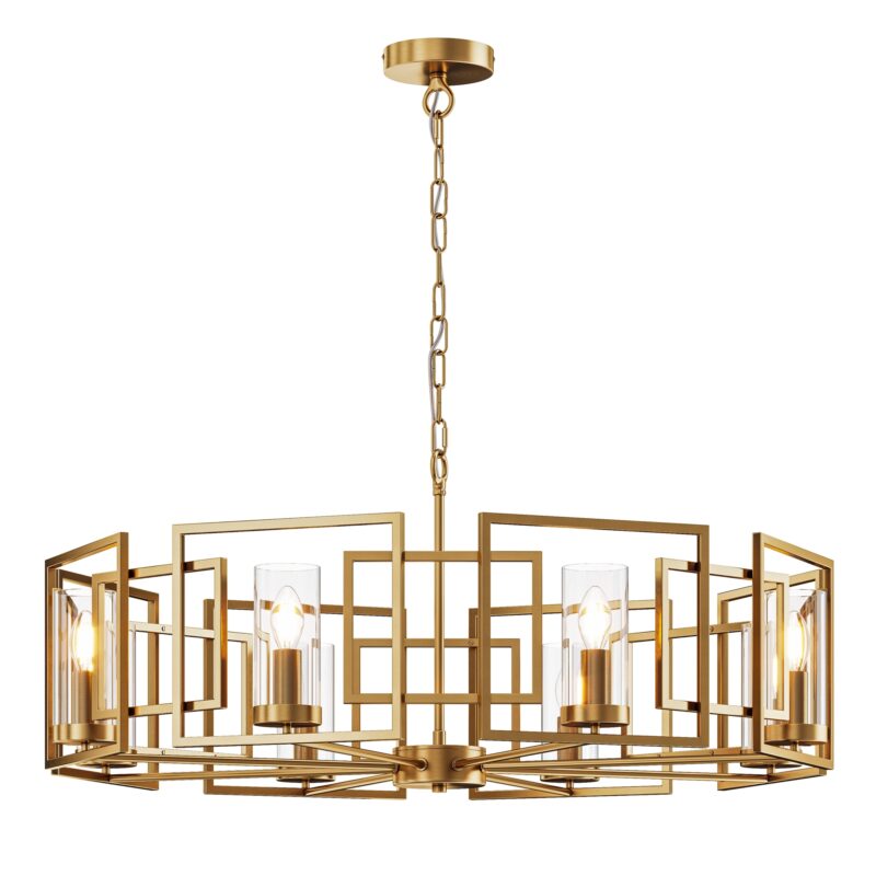 Bowi Gold Pendant luminaire , Metal Image 3
