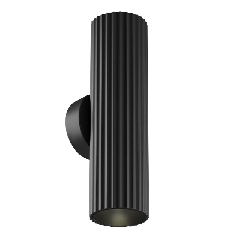 Calipso, Black, Aluminum, Wall luminaire (Sconce)