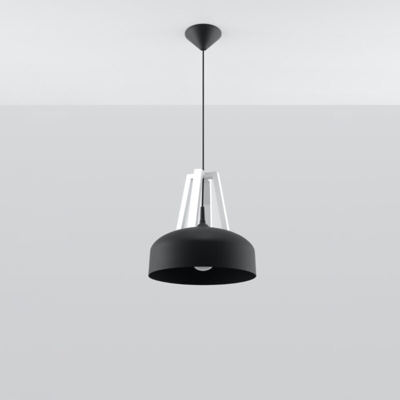 Casco Pendant lamp black/white Image 2