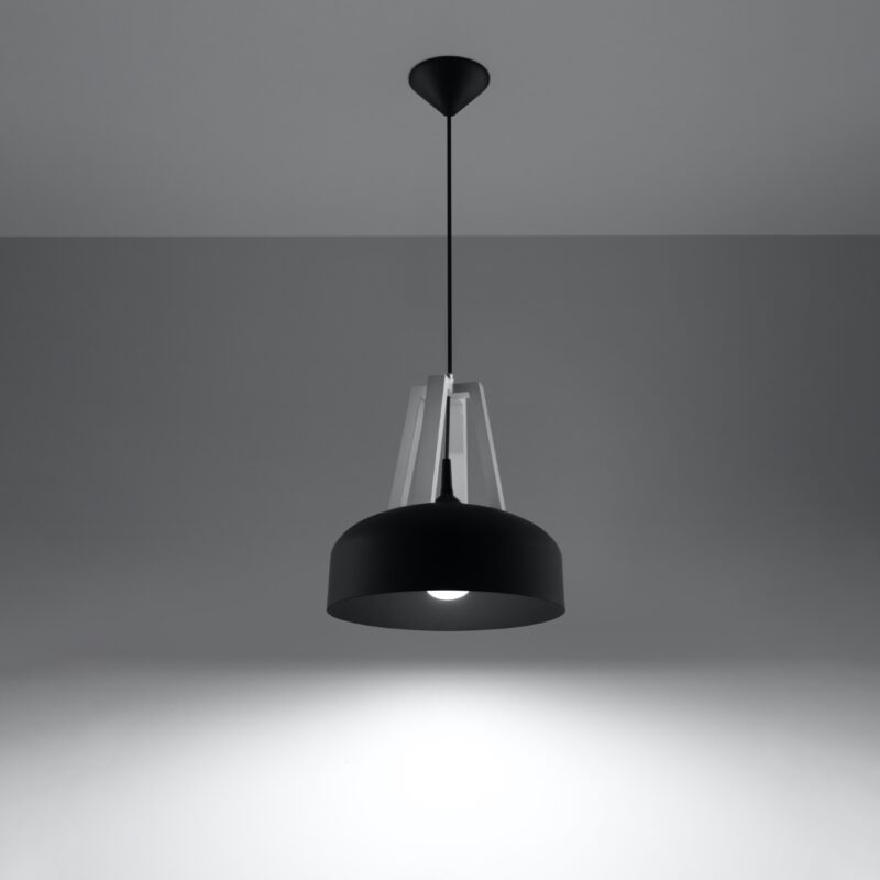 Casco Pendant lamp black/white Image 3