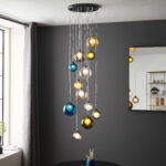 Cluster pendant lights