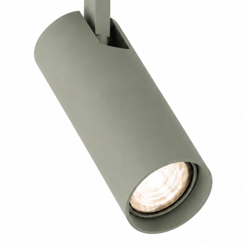 lensa sage surface mounted adjustable ceiling spotlight, 1 lamp, gu10, 8cm wide