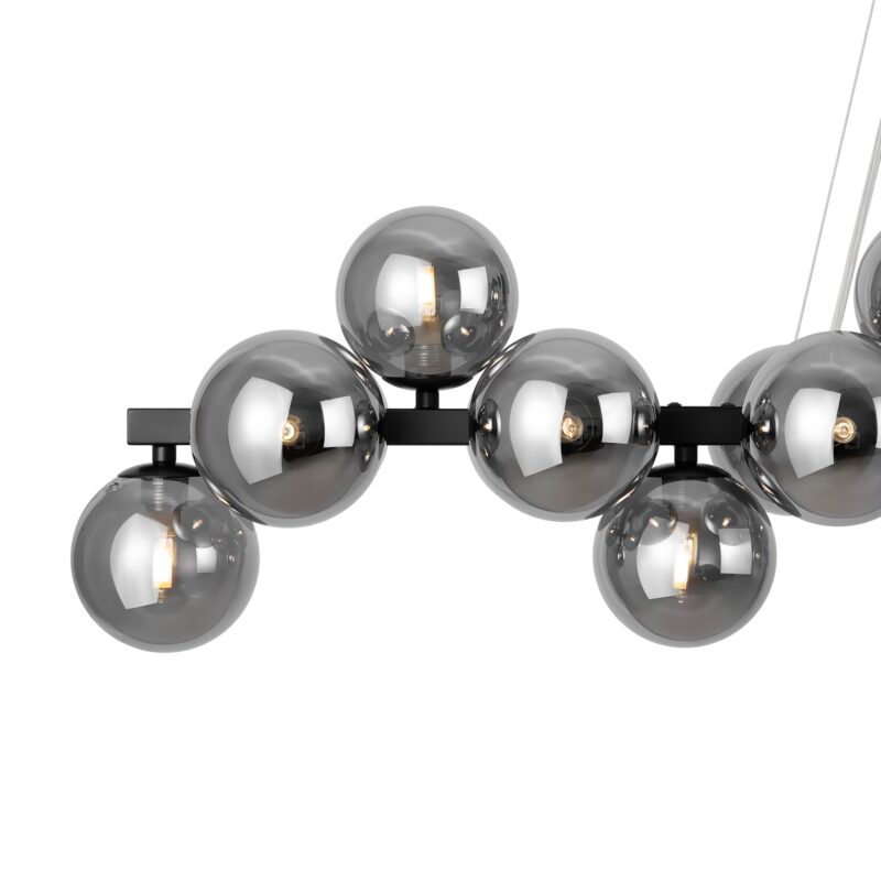 Dallas Black Pendant luminaire , Metal Image 2
