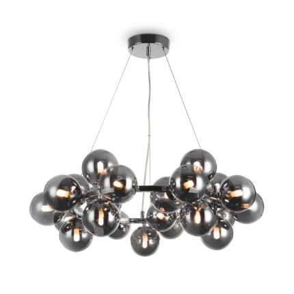 Dallas Chrome Pendant luminaire , Metal