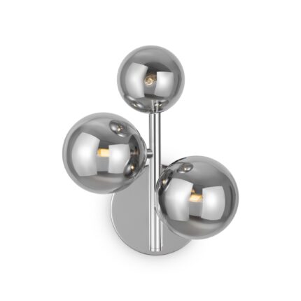 Dallas Chrome Wall luminaire (Sconce), Metal