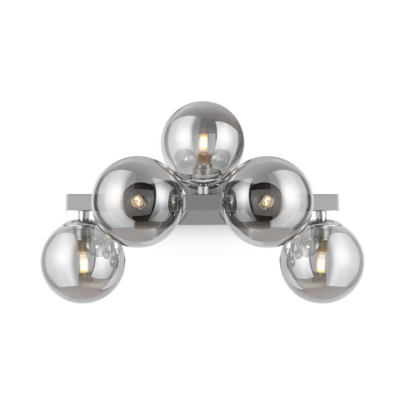 Dallas Chrome Wall luminaire (Sconce), Metal