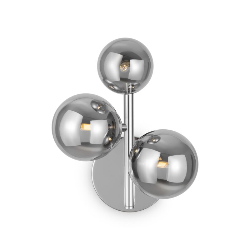 Dallas Chrome Wall luminaire (Sconce), Metal