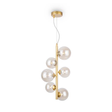 Dallas Gold Pendant luminaire , Metal