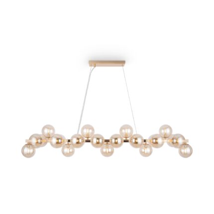 Dallas Gold Pendant luminaire , Metal