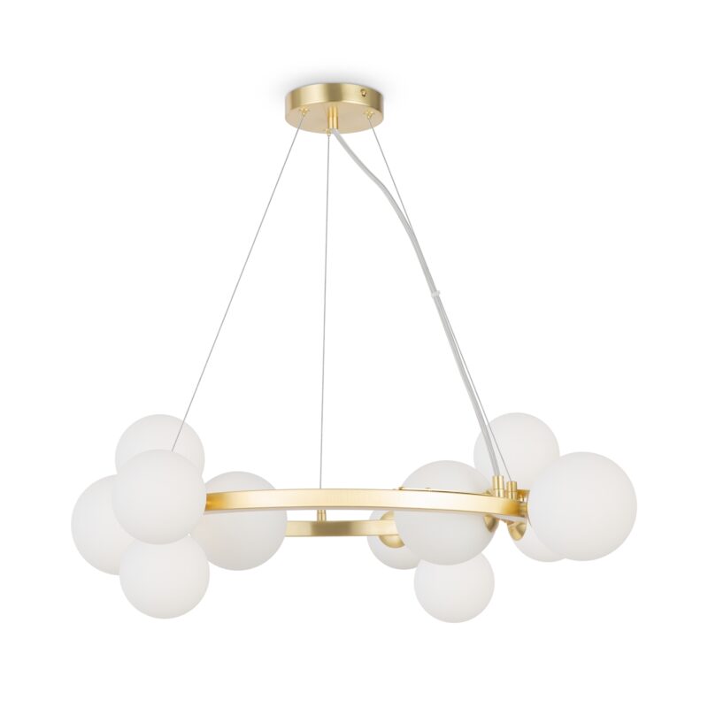 Dallas Gold Pendant luminaire , Metal