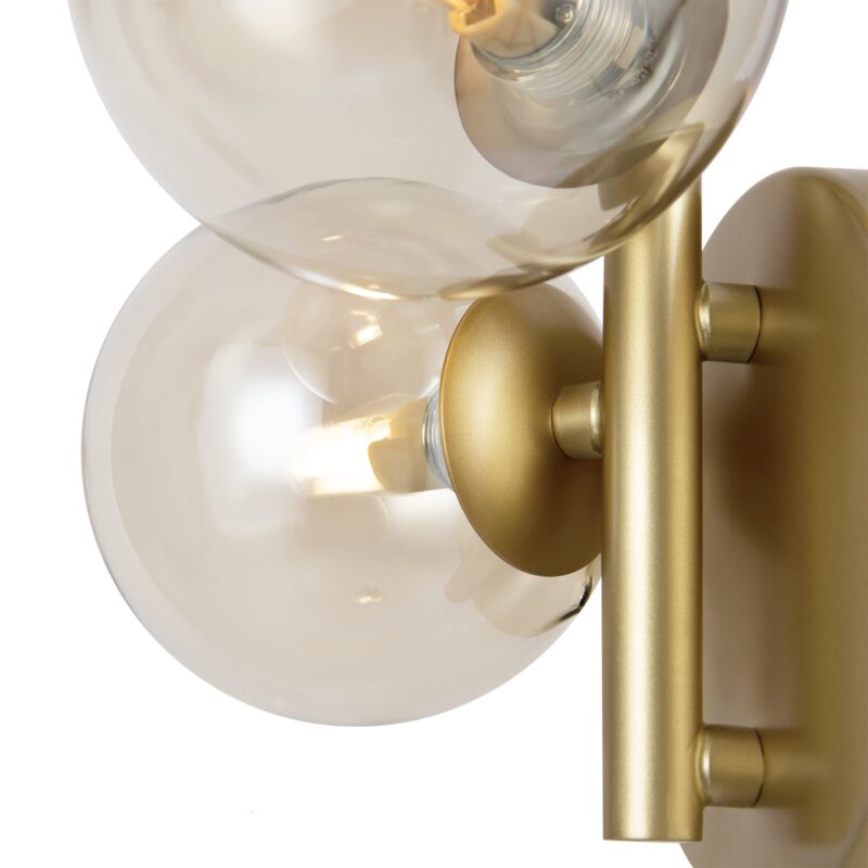 Dallas Gold Wall luminaire (Sconce), Metal Image 2