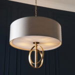 Drum pendant lighting