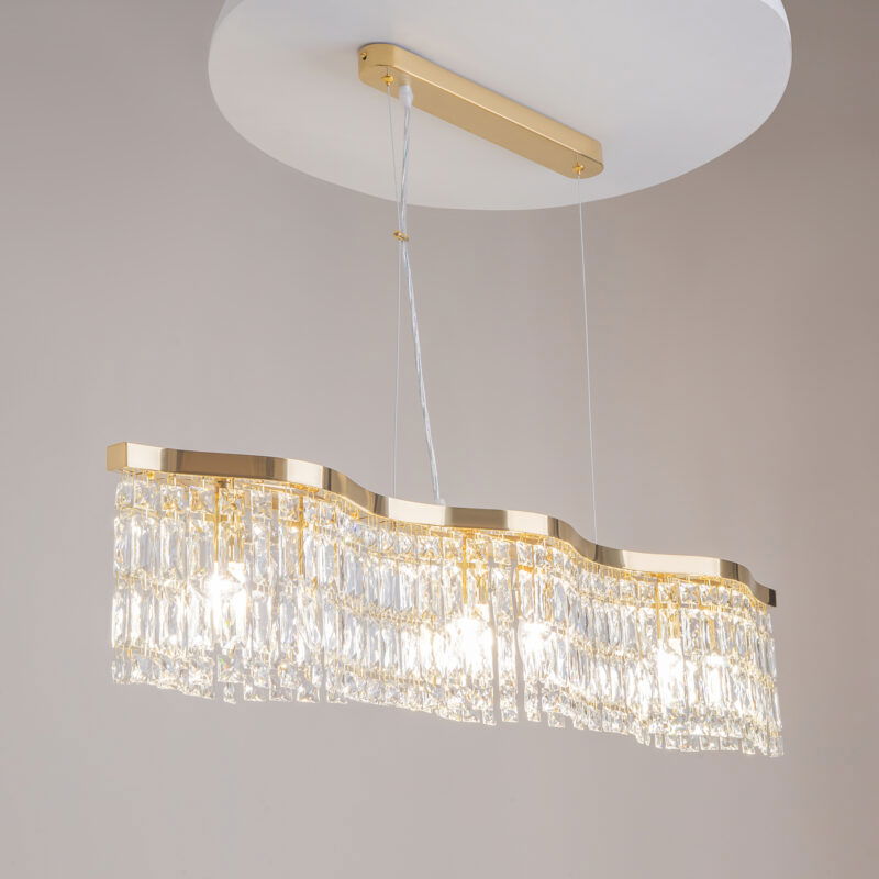Dune Gold Pendant luminaire , Metal Image 9