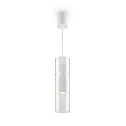 Dynamics White Pendant luminaire , Aluminum