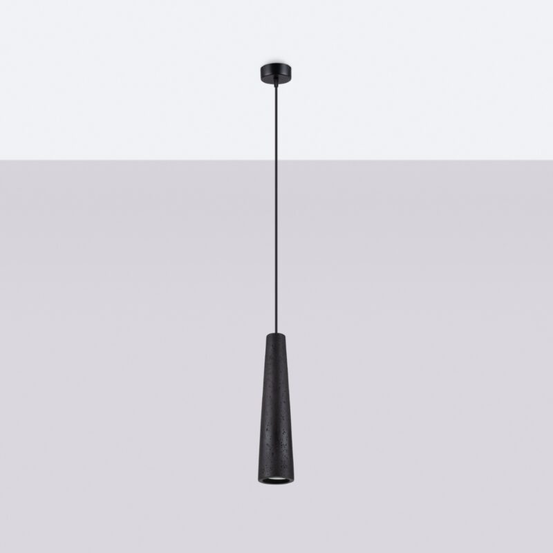 Electra Pendant lamp black concrete Image 2