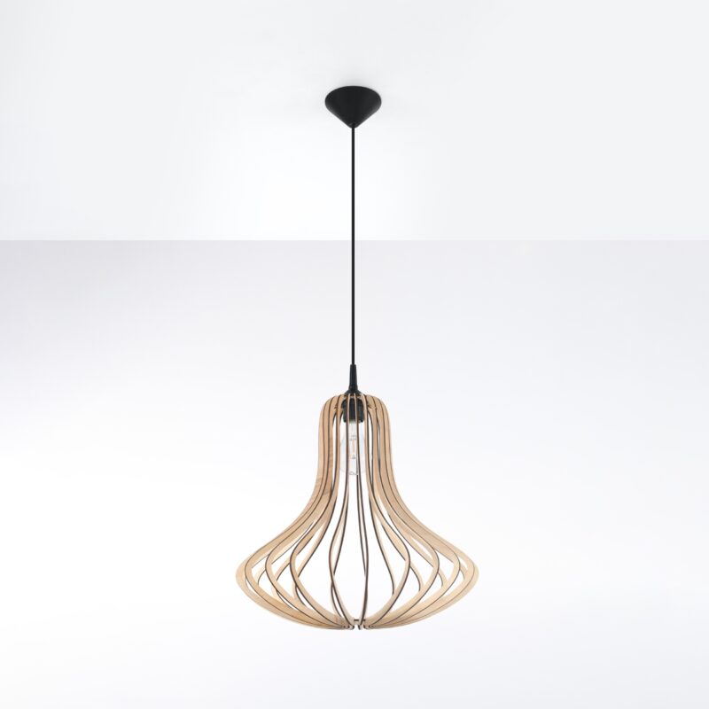 Elza Pendant lamp wood Image 2