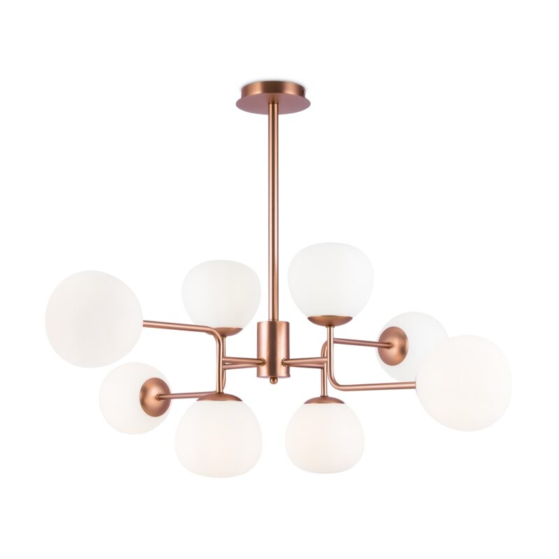 Erich Brass Chandelier, Metal