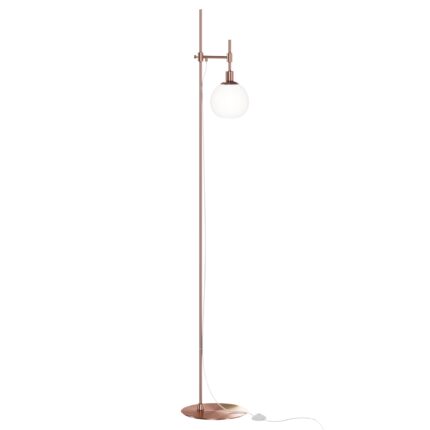 Erich Brass Floor lamp, Metal
