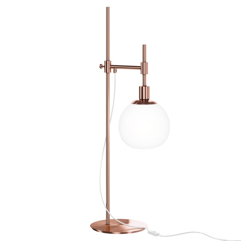 Erich Brass Table lamp, Metal
