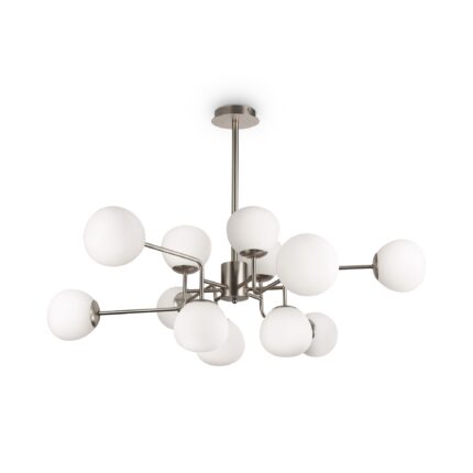 Erich Nickel Chandelier, Metal