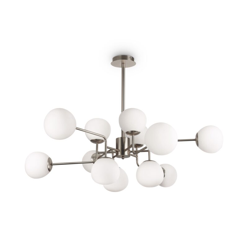 Erich Nickel Chandelier, Metal