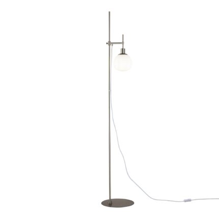 Erich Nickel Floor lamp, Metal