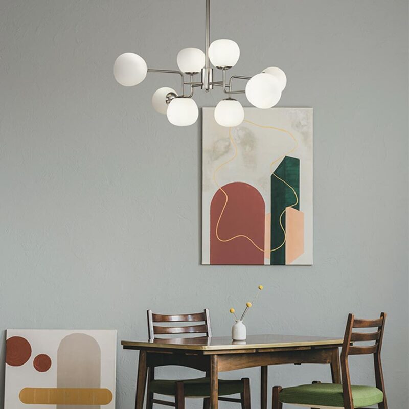 Erich Nickel Pendant luminaire , Metal Image 2