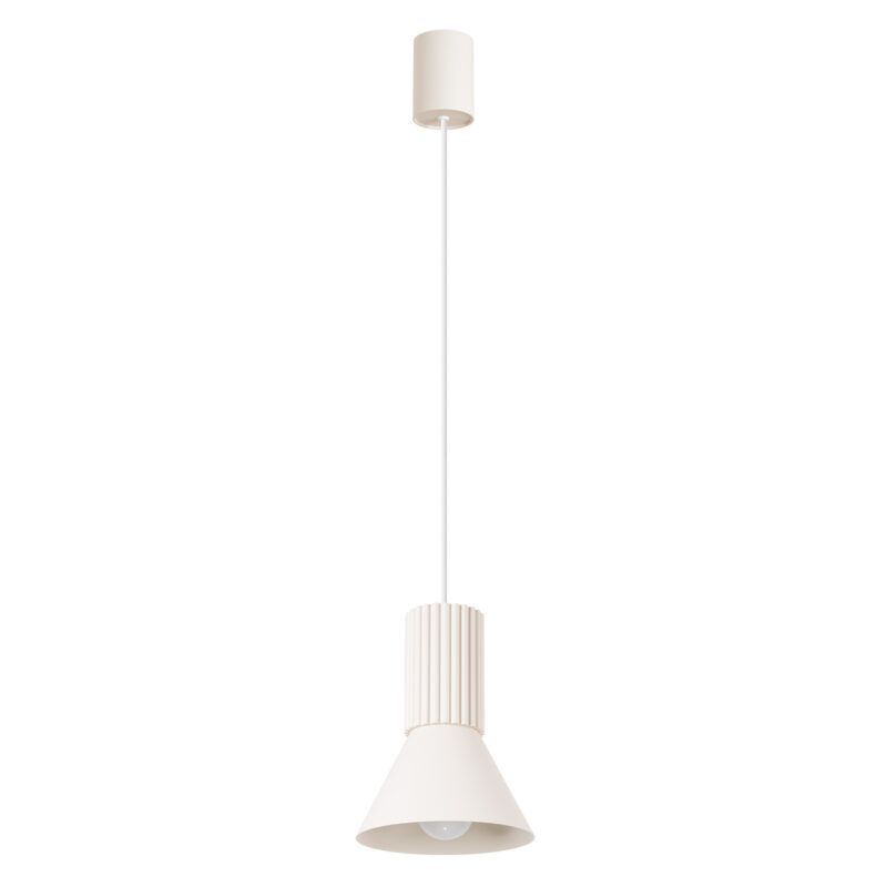 Estria Pendant lamp 1 beige Image 2