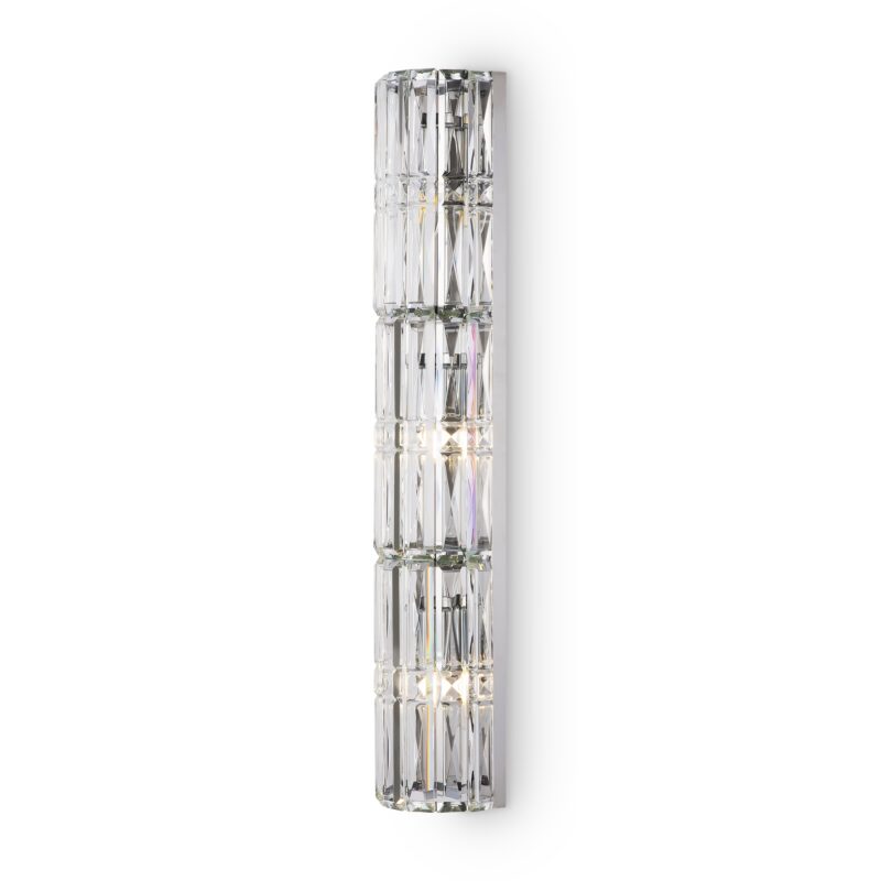 Facet Chrome Wall luminaire (Sconce), Metal