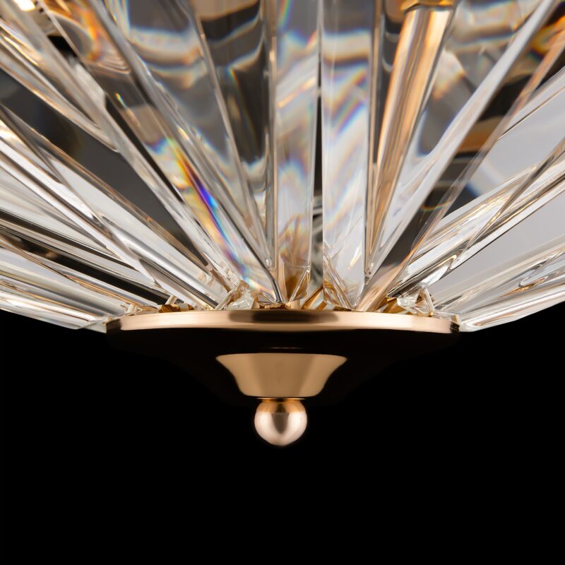 Facet Gold Ceiling luminaire, Metal Image 2