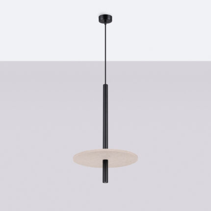 Feltro Pendant lamp 1 black/beige Image 3