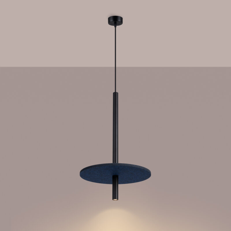 Feltro Pendant lamp 1 black/navy Image 4