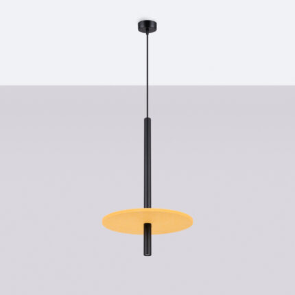 Feltro Pendant lamp 1 black/yellow Image 3