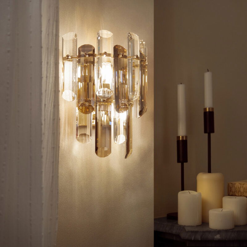 Flare Gold Wall luminaire (Sconce), Metal Image 2