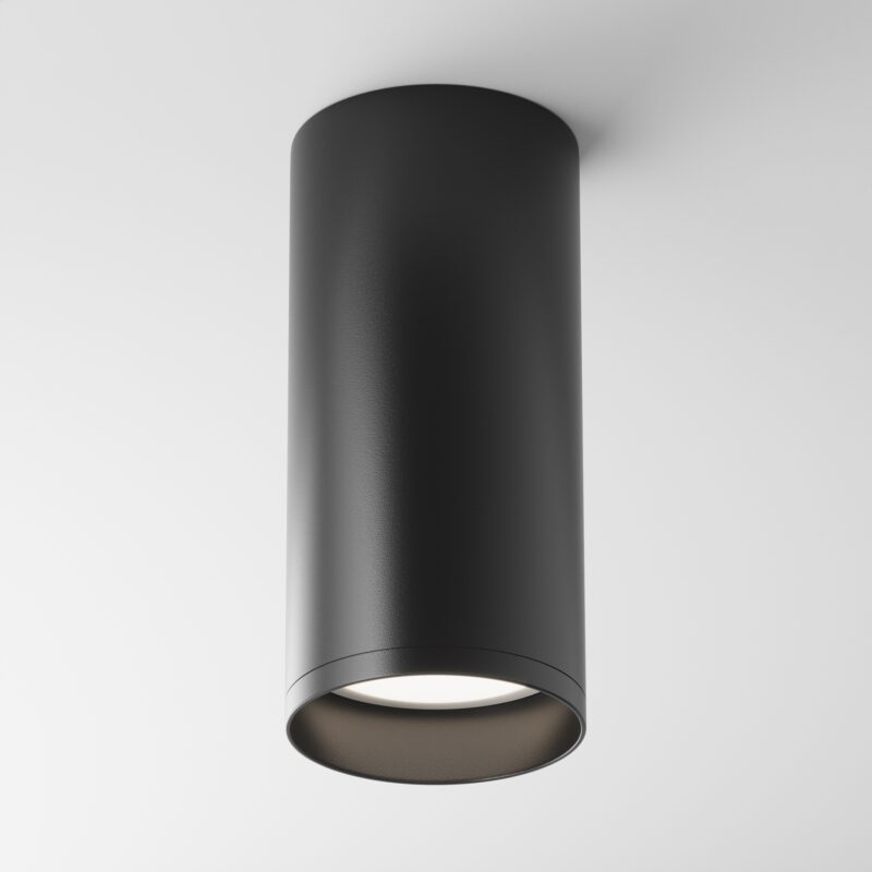 Focus, Black, Aluminum, Ceiling luminaire Image 4