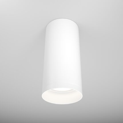 Focus, White, Aluminum, Ceiling luminaire