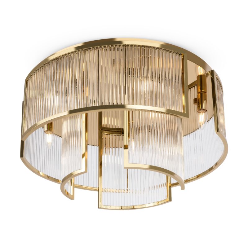 Frame Gold Ceiling luminaire, Metal