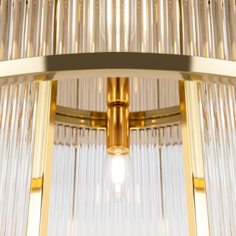 Frame Gold Ceiling luminaire, Metal Image 3