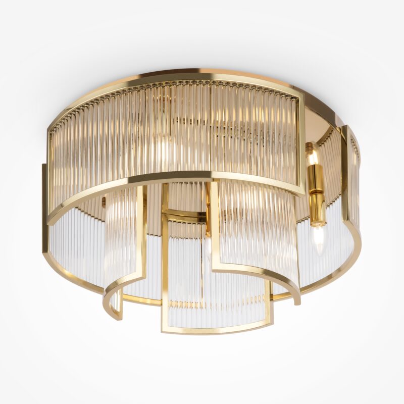 Frame Gold Ceiling luminaire, Metal