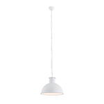 Fratu Pendant Light, 1 Lamp, White, 38cm