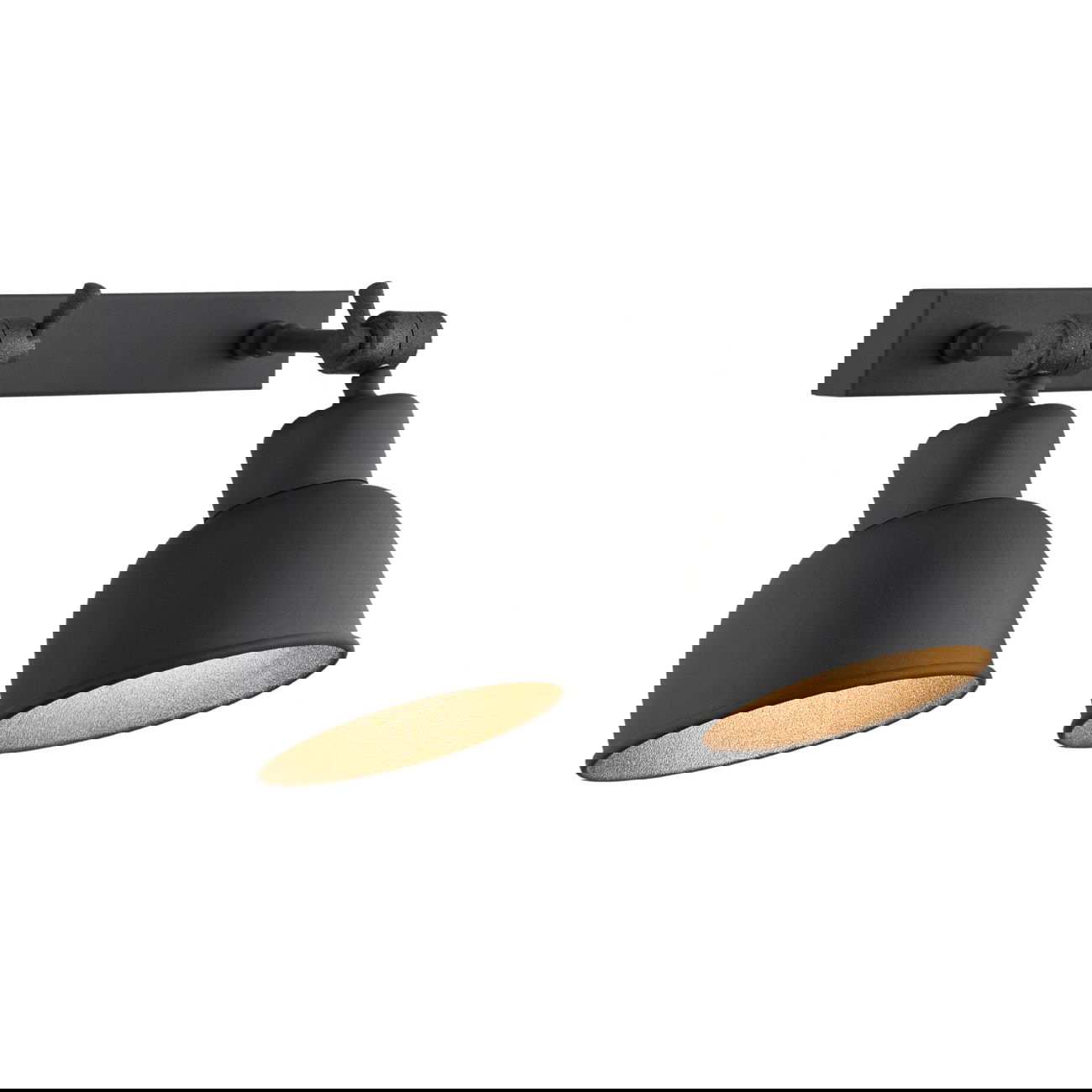 40335 - Main Image - Fratu Adjustable Wall Light, 2 Lamp, Black Black dual wall light with two adjustable dome shades on moveable arms.