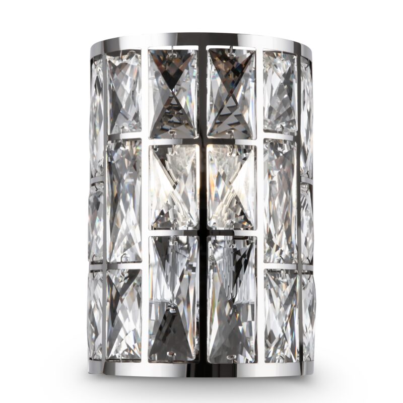 Gelid Chrome Wall luminaire (Sconce), Metal
