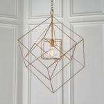 Geometric pendant lights