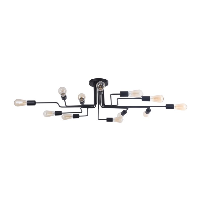 Gilbert Black Ceiling luminaire, Metal Image 2