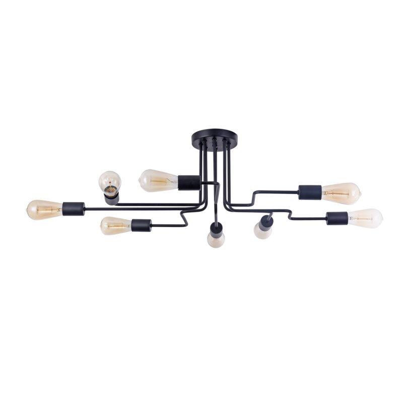 Gilbert Black Ceiling luminaire, Metal Image 3