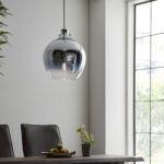 Glass pendant lights
