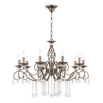 Grace Bronze Chandelier, Metal